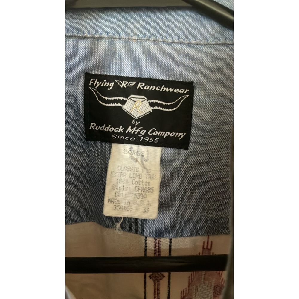 Vintage Size L— Flying R Ranchwear button up- great condition - Picture 3 of 4
